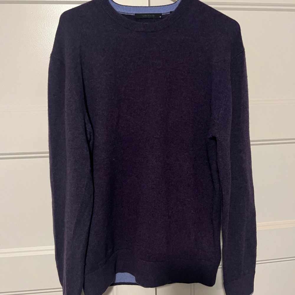 Greyson Golf cashmere sweater size M
